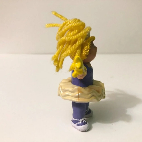 Vtg 1992 Cabbage Patch Kid Doll PVC 3 Inch Mini Figure Girl CPK  Ballerina - Picture 8 of 16